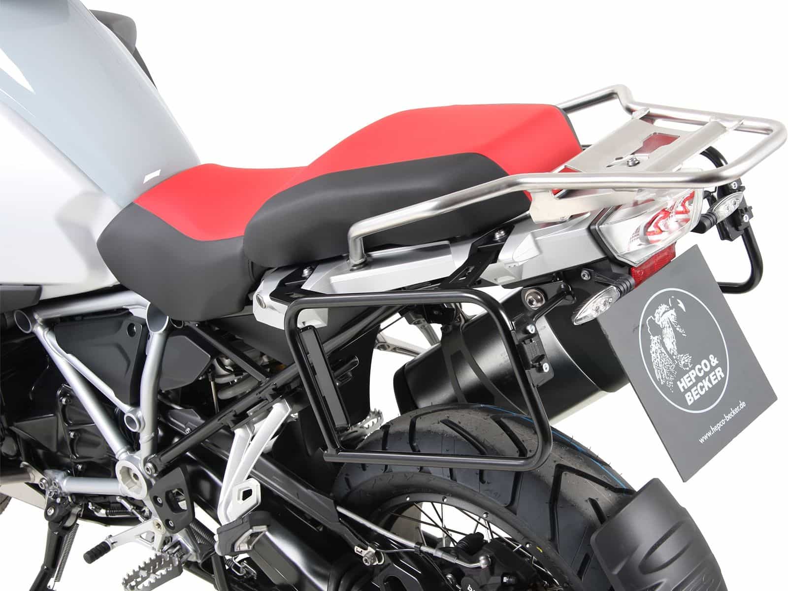 Side case carrier Lock-it black for BMW R 1250 GS Adventure (19-24) Hepco & Becker