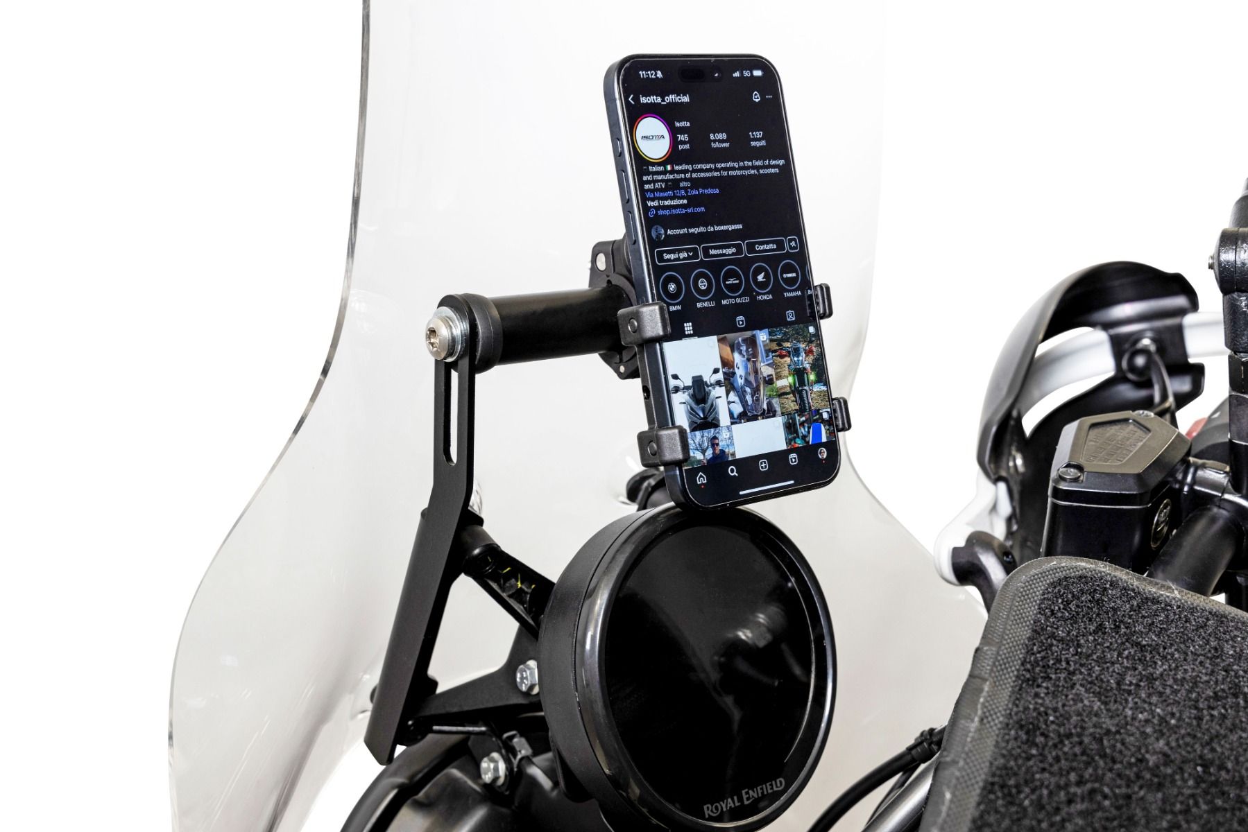 Navigation bracket for Royal Enfield Himalayan 450