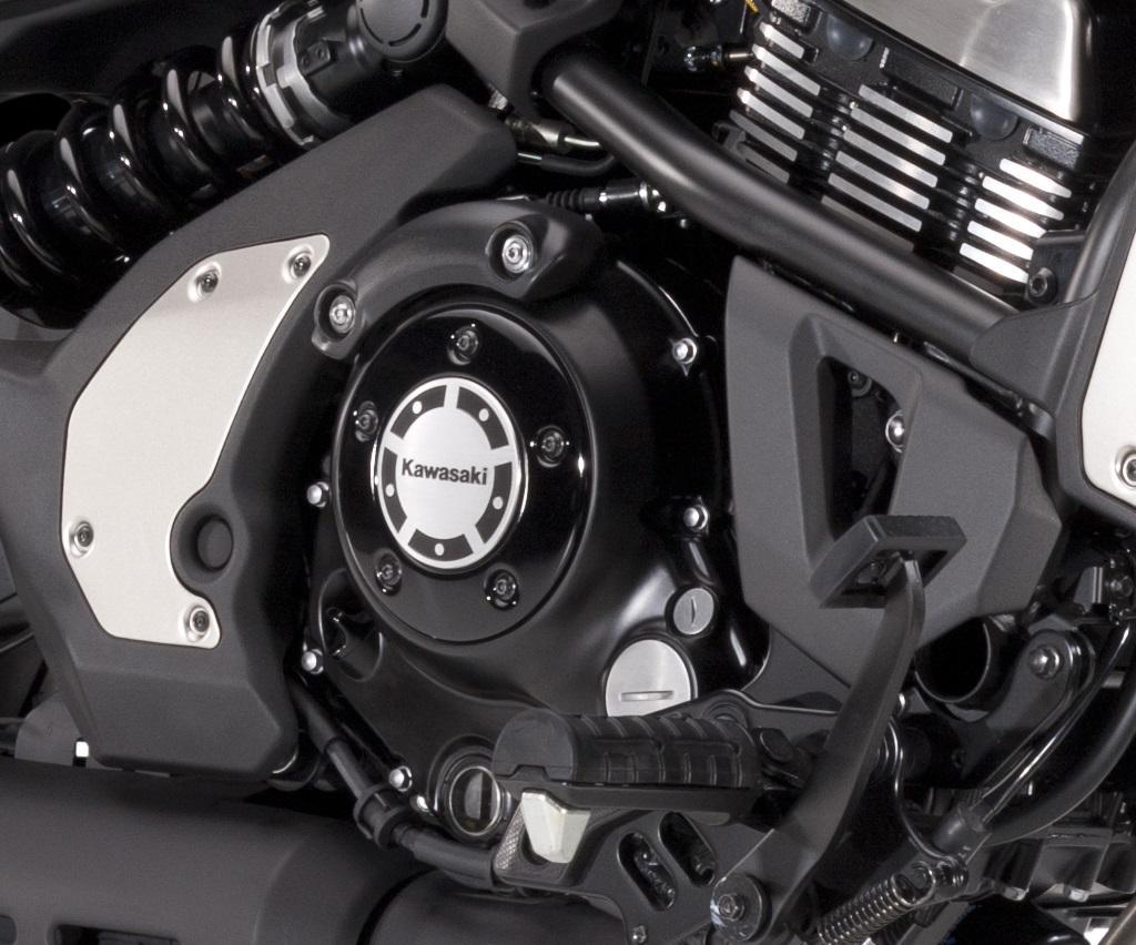 Clutch cover trim aluminum colors for Vulcan S (Bj.15-19) Original Kawasaki