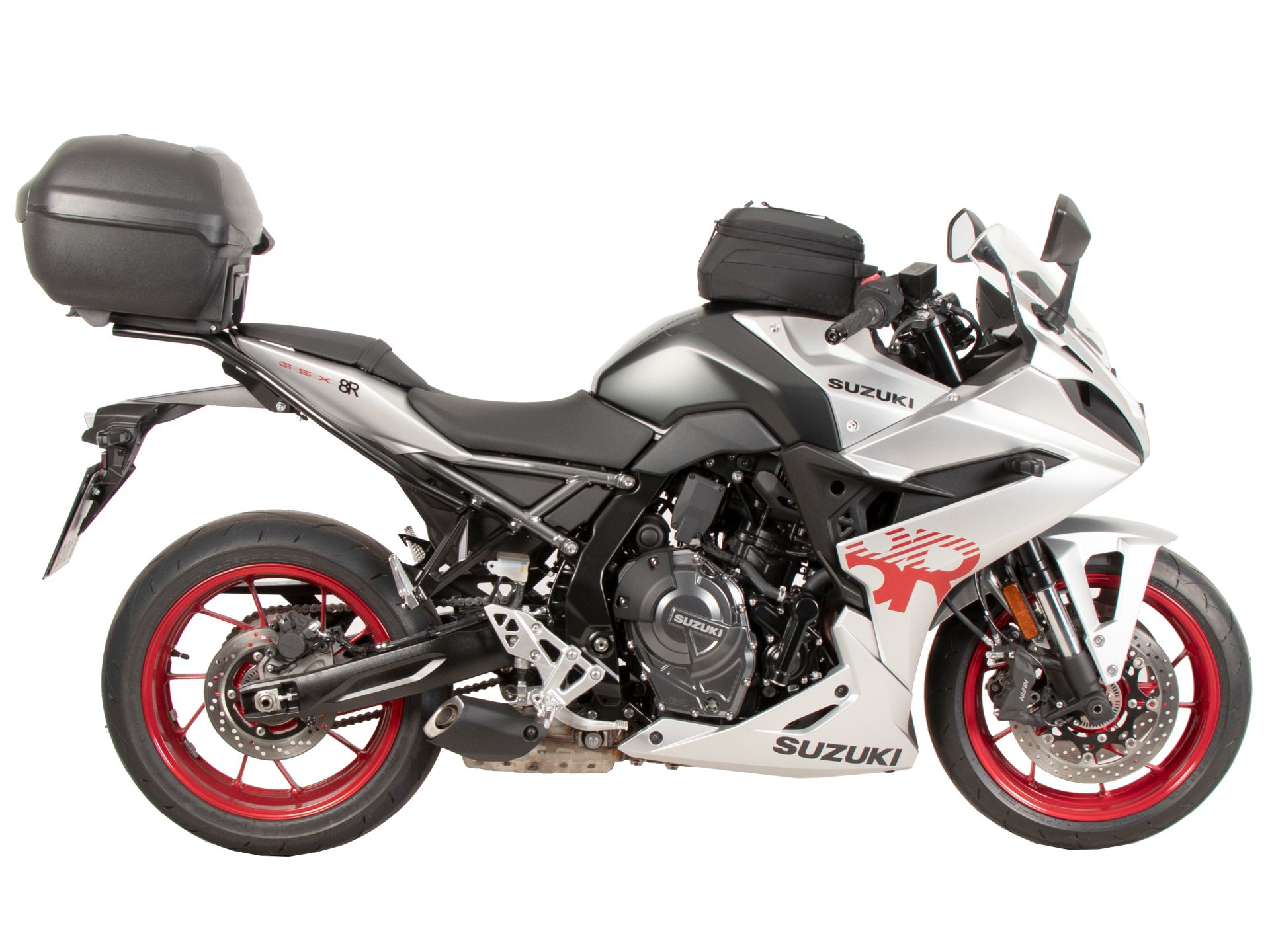 Alurack top case carrier for Suzuki GSX-8R (24- ) Hepco & Becker