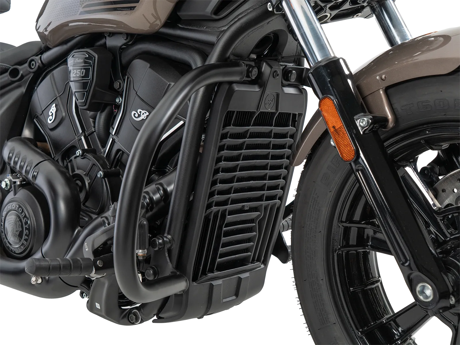 Engine guard black for Indian Scout Bobber 1250 (25-) Hepco & Becker
