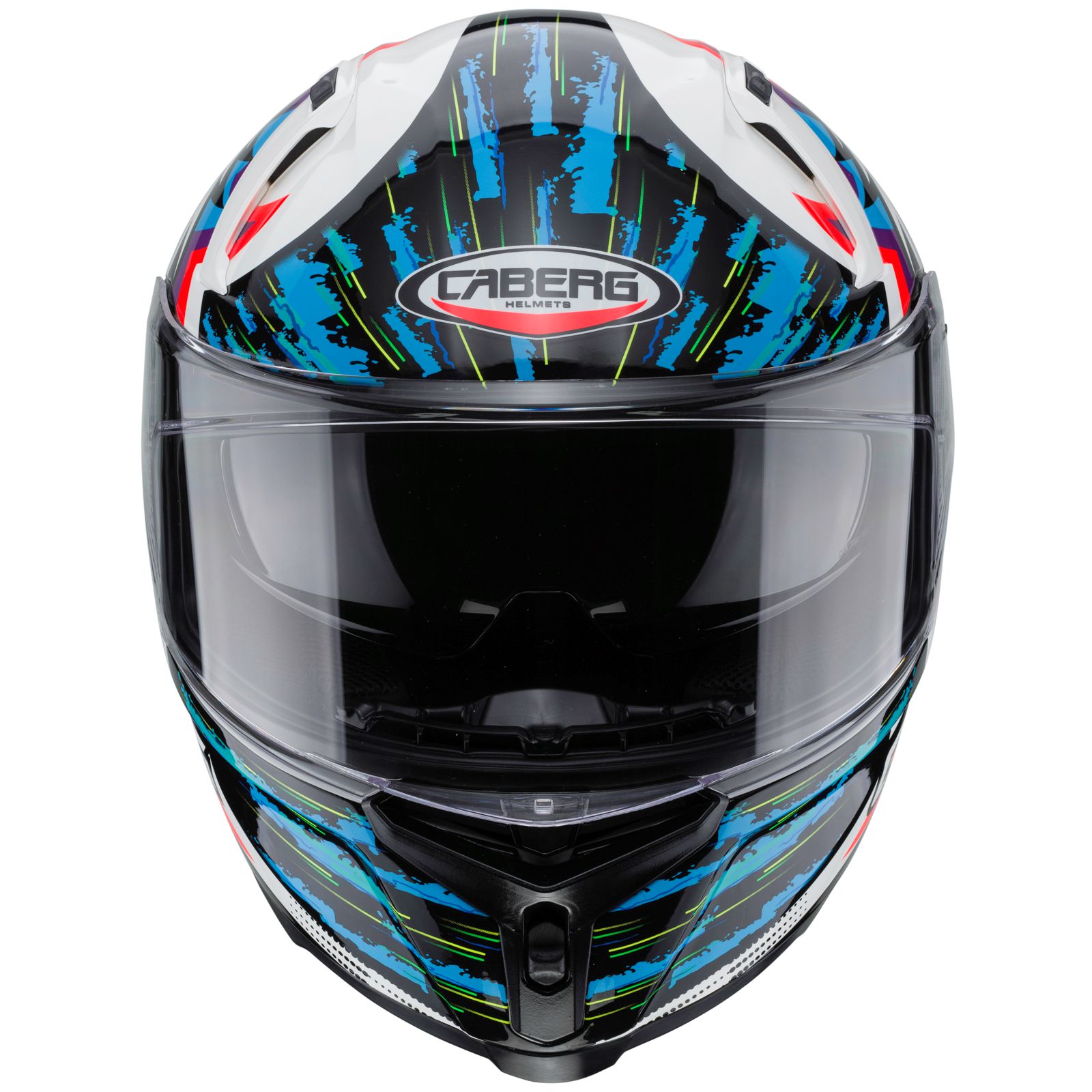 Caberg Helmet Avalon Hawk, white / black-blue