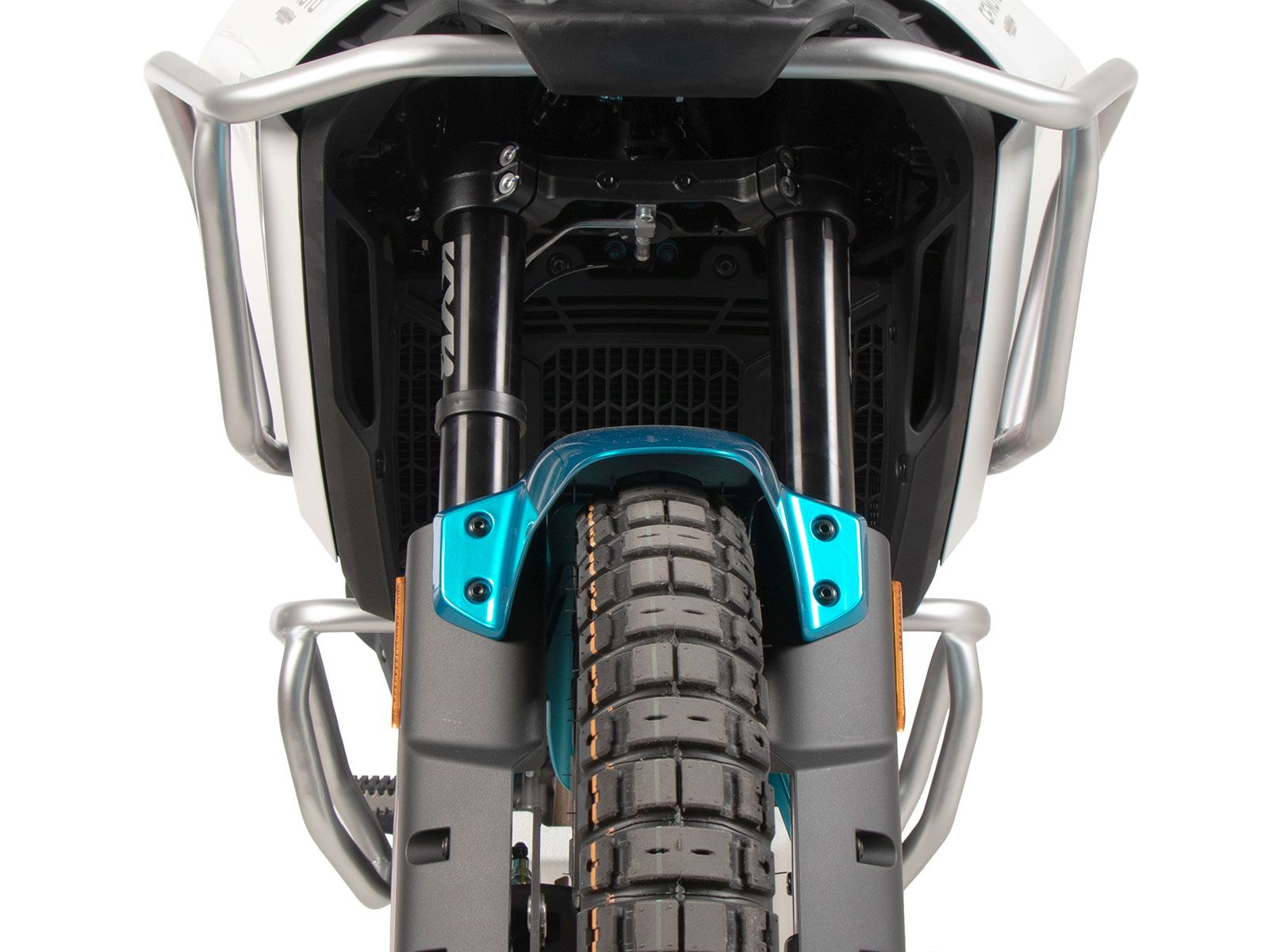 Engine guard silver for CFMoto 450 MT (24-) Hepco & Becker