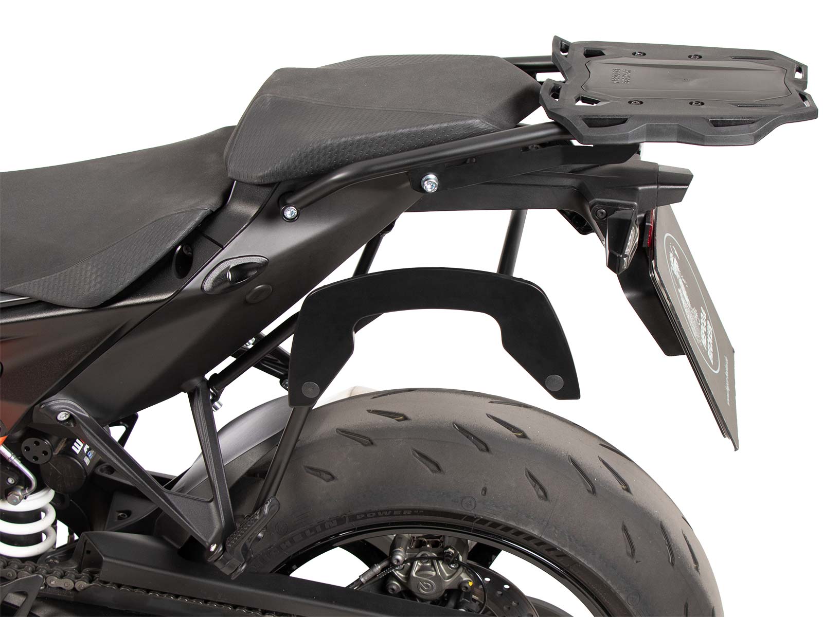 Smartrack rear carrier black for KTM 1390 Super Duke R / EVO (24-) Hepco & Becker