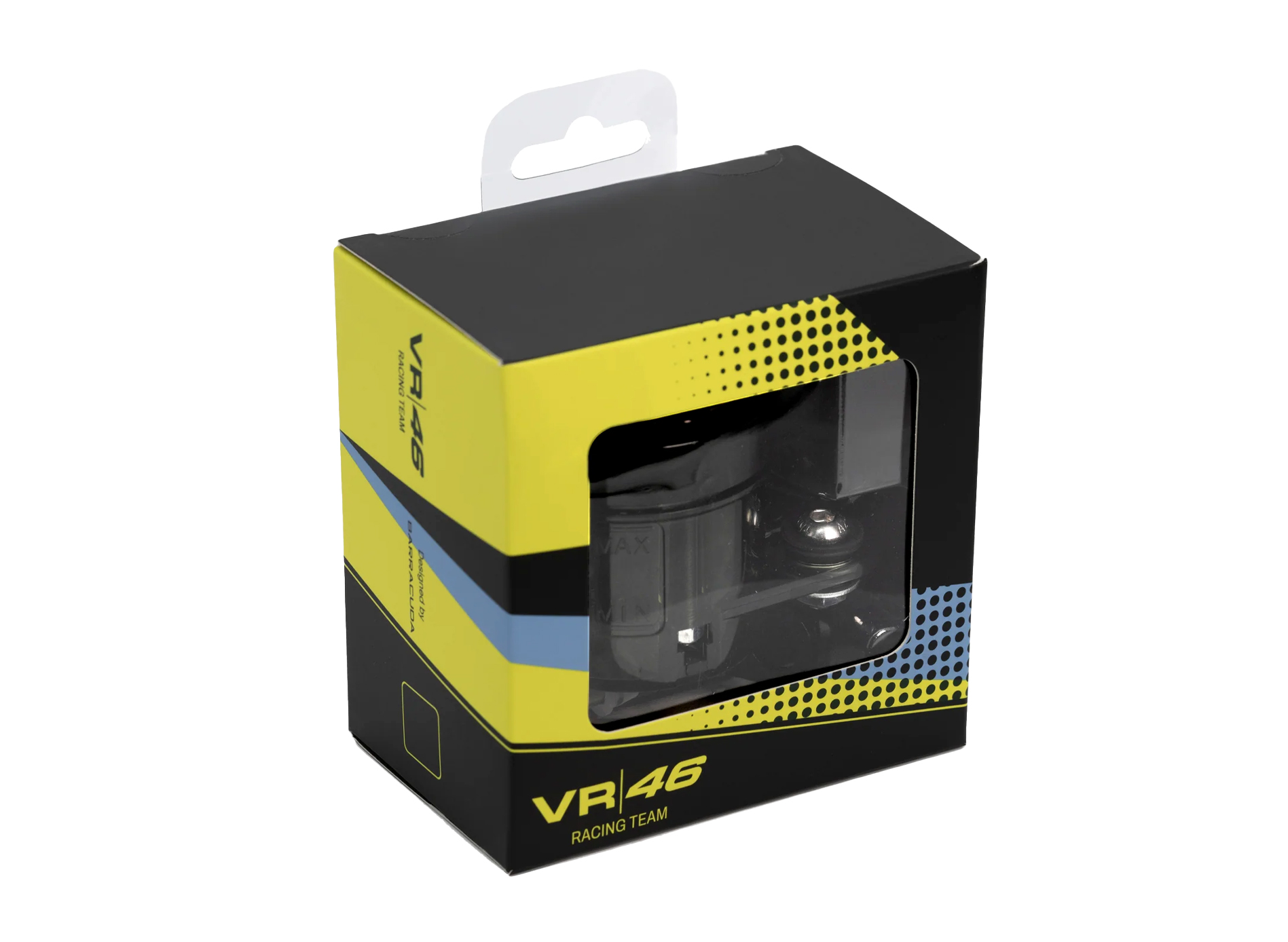 Barracuda VR|46 Racing Team Universal reservoir with black aluminum lid
