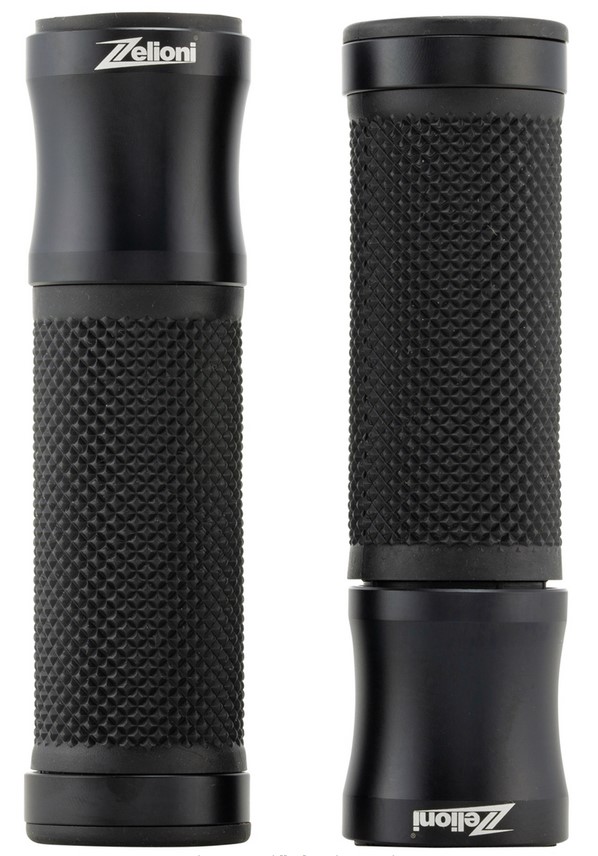 Grips ZELIONI for Vespa GTS/GTS Super/GT/GT L 125-300cc, black matt