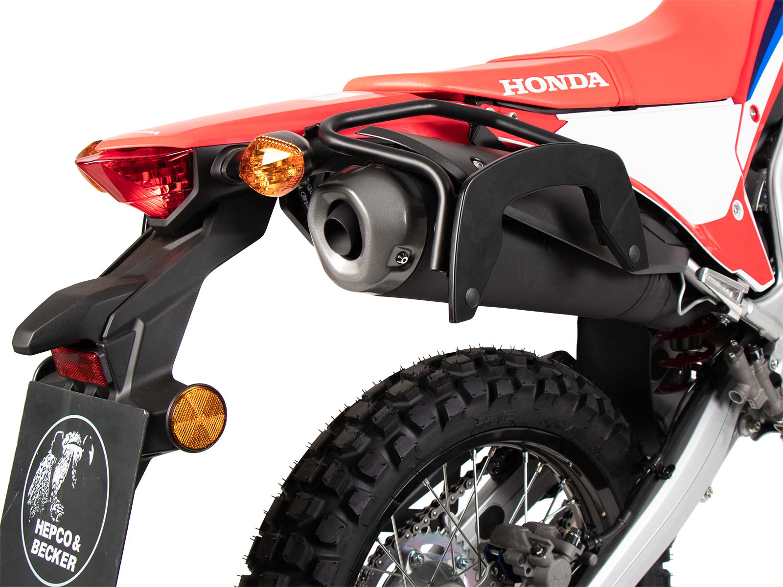 C-Bow side carrier black for Honda CRF 300 Rally (21-) Hepco & Becker