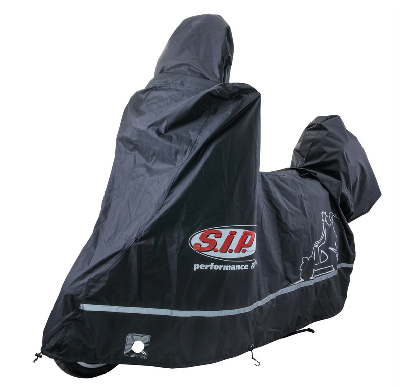 Folding garage outdoor PREMIUM 2.0 for Vespa GTS/GTV/GT, size XL, black