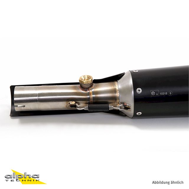 ARROW complete exhaust system REBEL for Kawasaki Vulcan S650 2014-2016, stainless steel
