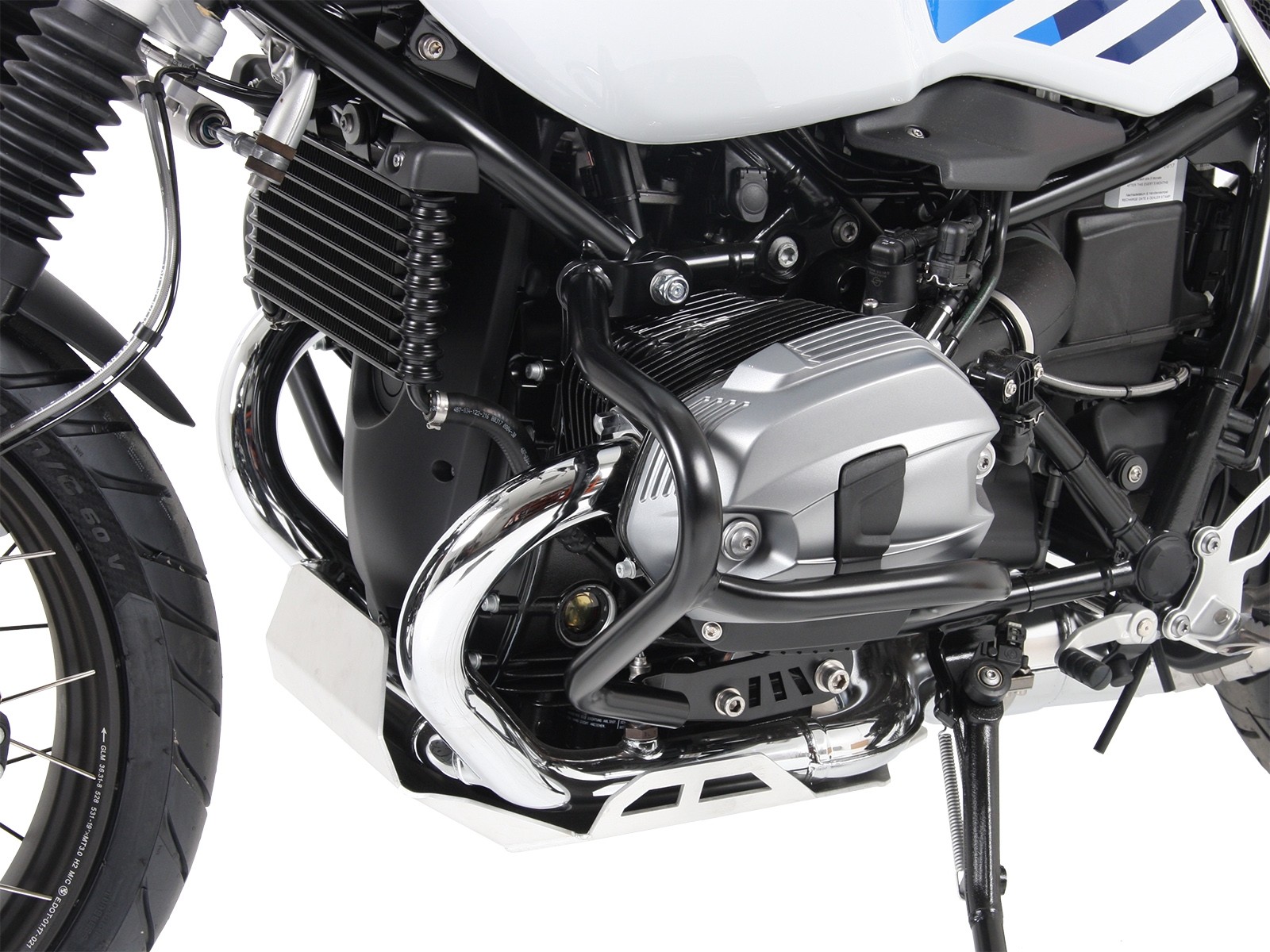Engine guard black for BMW R nineT Urban G/S (17-23)Hepco & Becker