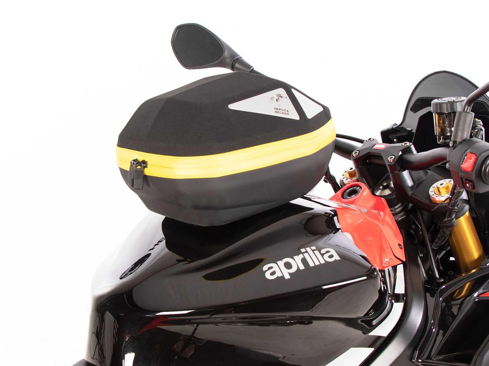 Basic tank ring incl. tank bag closure unit for Aprilia Tuono 660 Factory (22-)