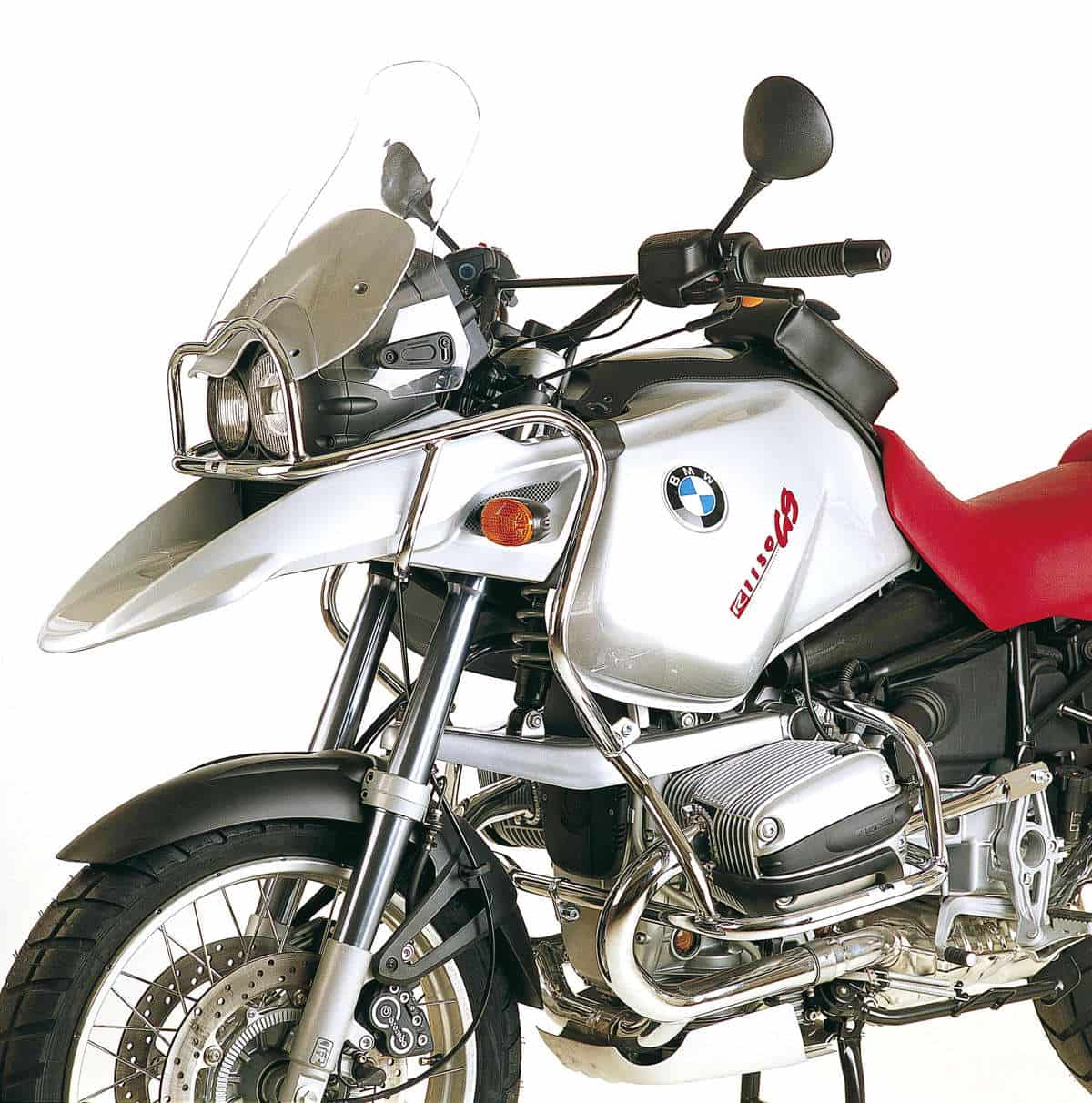 Chrome engine guard for BMW R 1150 GS (00-04) Hepco & Becker