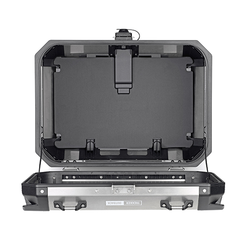 Trekker Outback 58 liter MONOKEY top case aluminum Givi