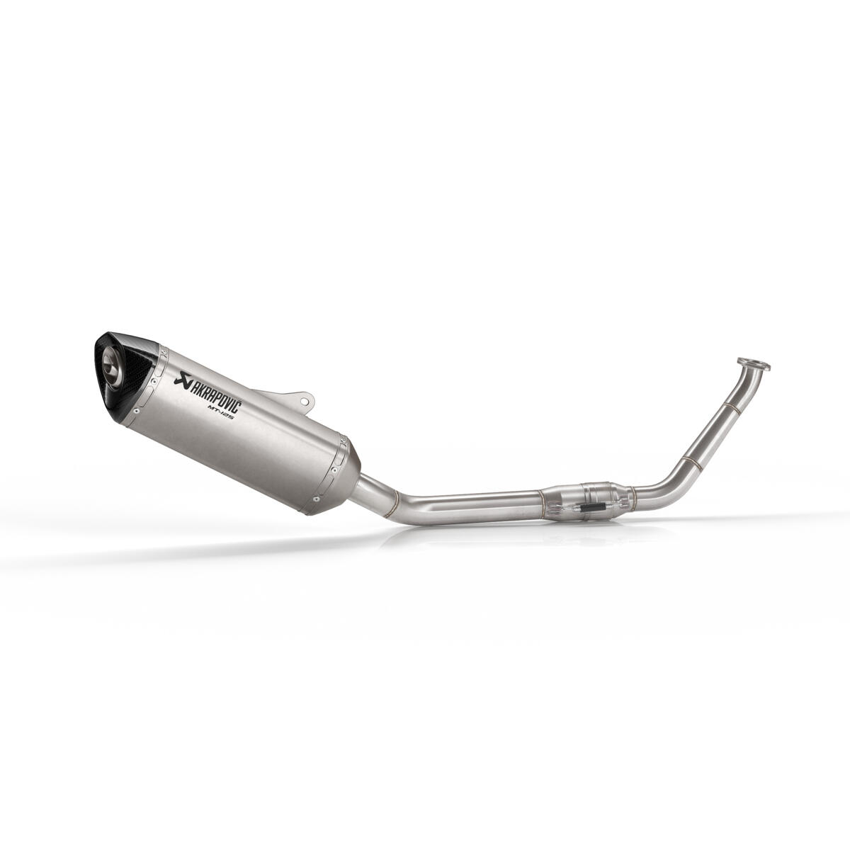 Complete system with titanium silencer for MT-125 (Bj.20-) Akrapovic