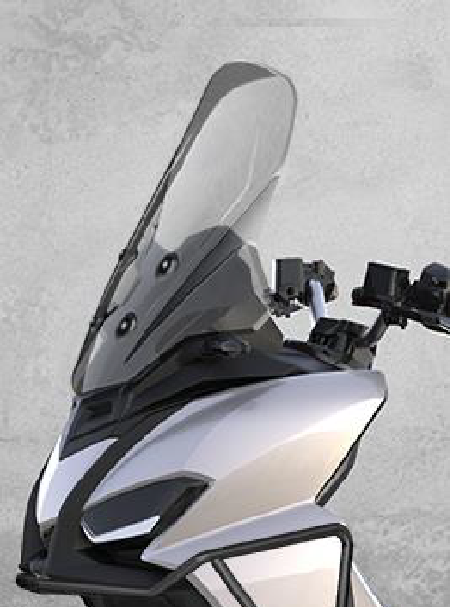 Clear windshield with bracket for Aprilia SR GT 125 / 200