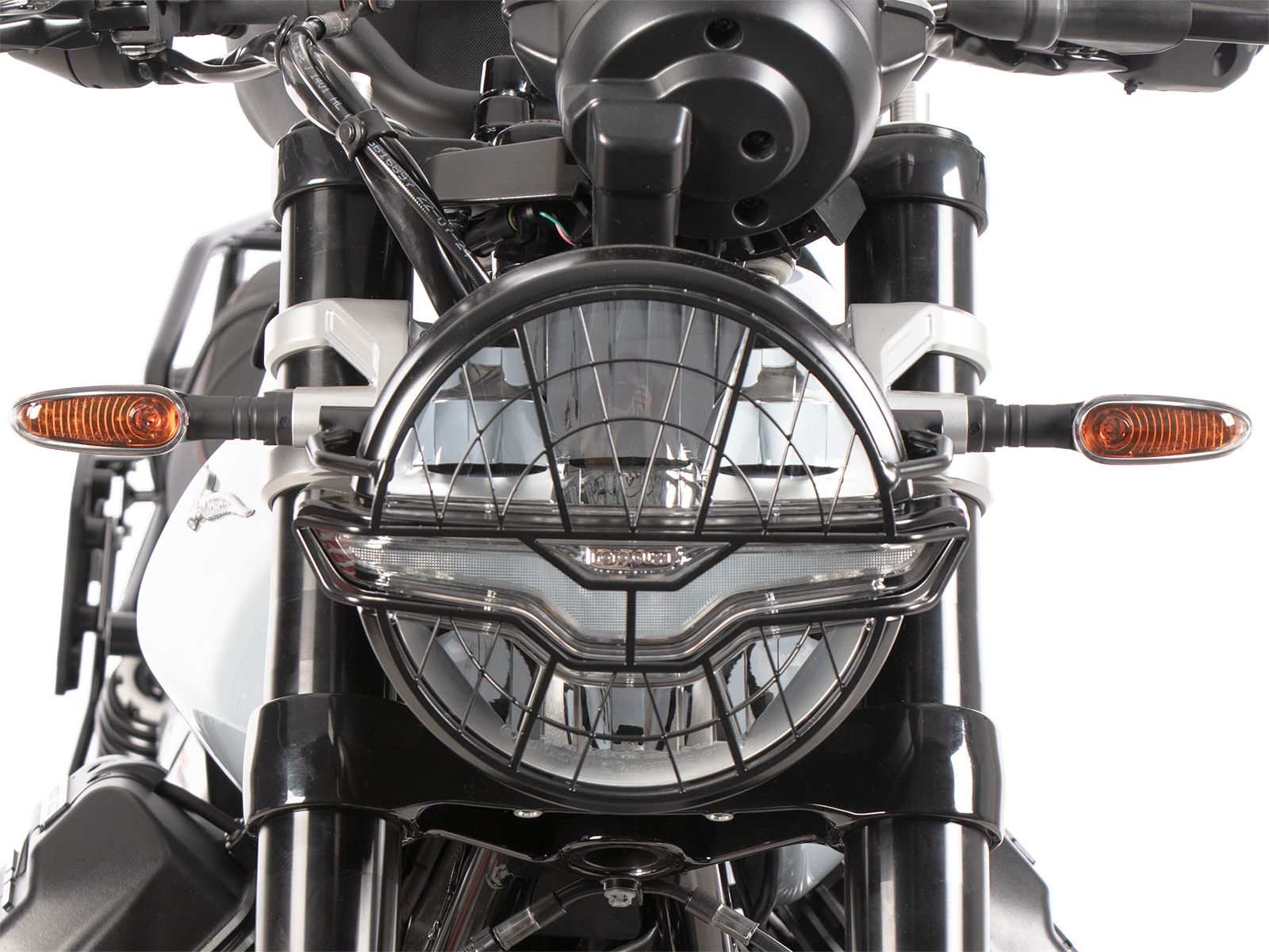 Lamp guard black for Moto Guzzi V7 850 Special (25- ) Hepco & Becker