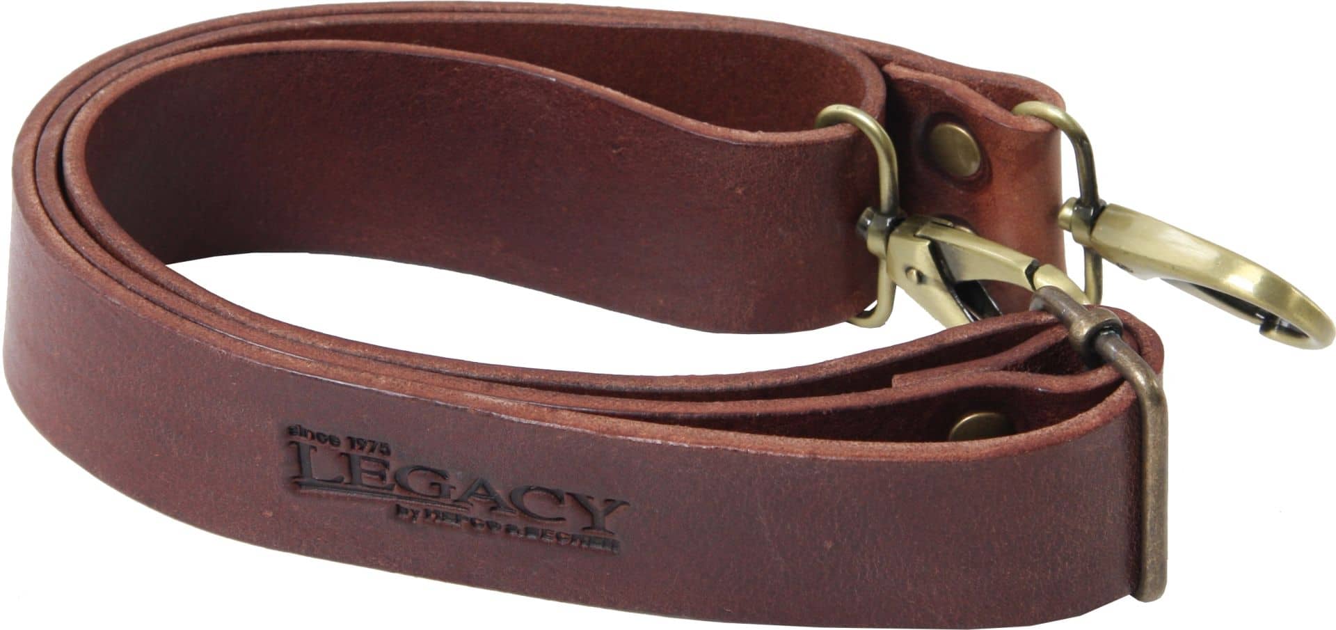 Legacy shoulder strap leather brown Hepco & Becker