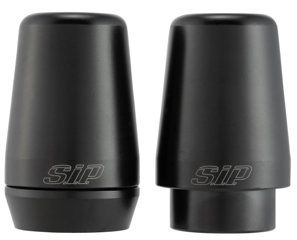 Handlebar end weights for Vespa GTS/GTS Super/GTV/GT 60/GT/GT L 125-300ccm, black matt