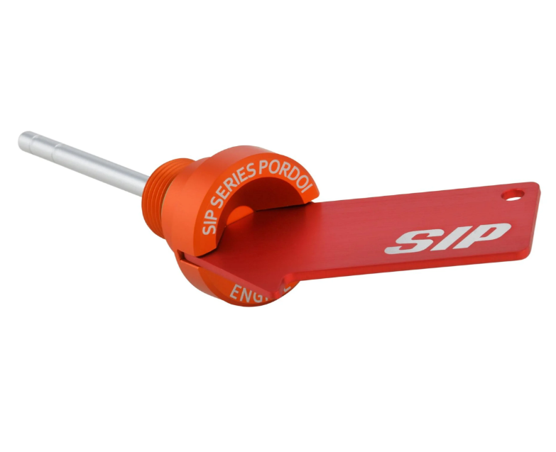 Oil filler plug engine oil for Vespa GTS Super 125cc 4T LC Euro 3 (09-16), orange matt