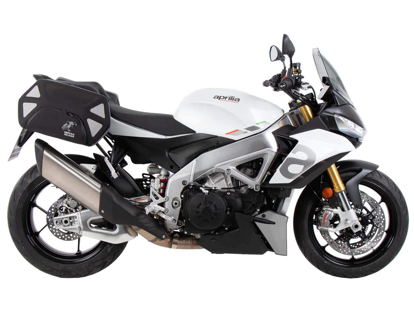 C-Bow side carrier black for Aprilia Tuono V4 (21-24) Hepco & Becker