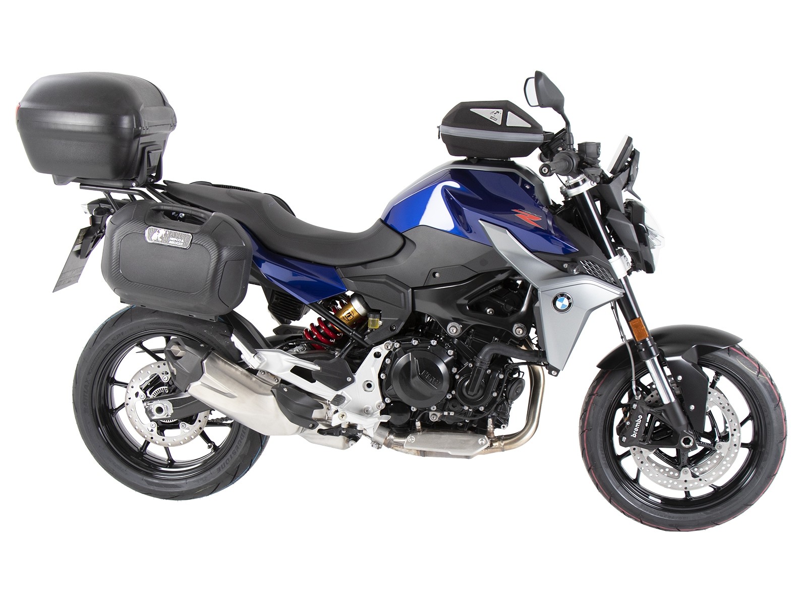 Alurack top case carrier for original luggage rack for BMW F 900 R (20-24) Hepco & Becker