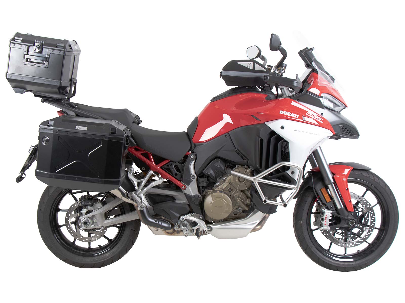 Easyrack Topcaseträger black for Ducati Multistrada V4/S/S Sport/Pikes Peak (21-24) /Rally (23-24)