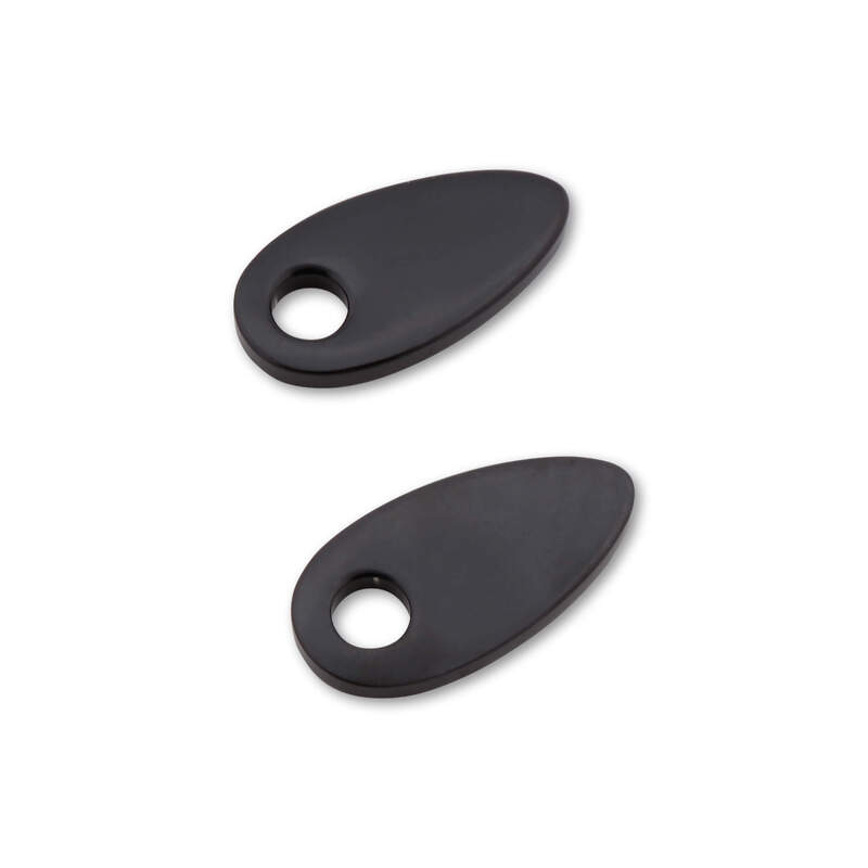 HIGHSIDER smart mounting plates Indy Spacer Black aluminum