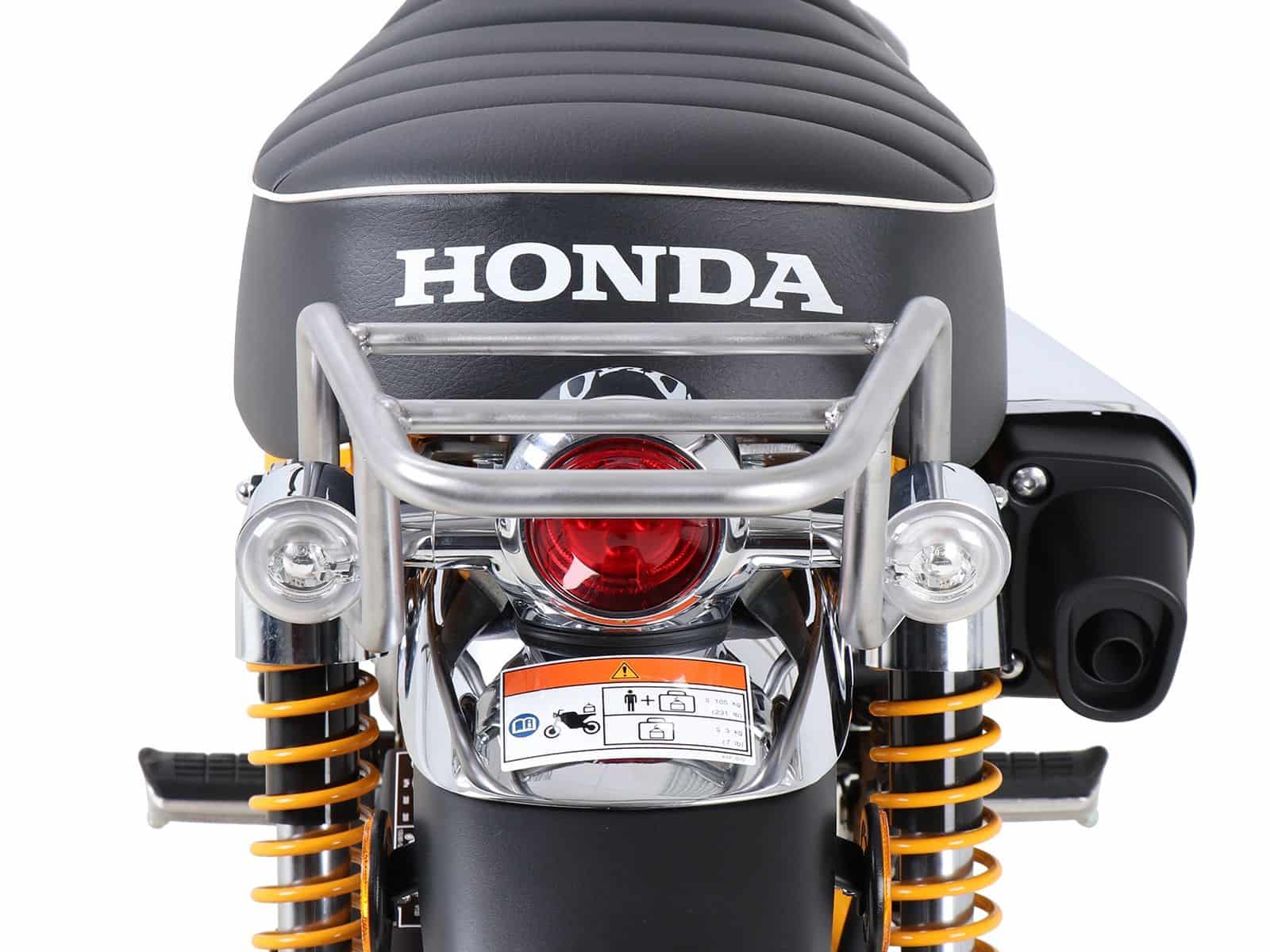 Chrome tubular luggage rack for Honda Monkey 125 (19-) Hepco & Becker