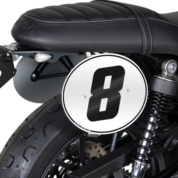 Number plate for Triumph Street Twin (15-21) - Barracuda