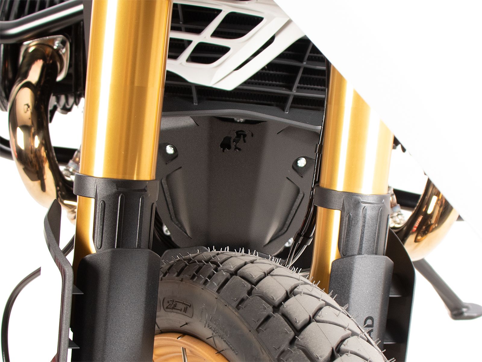 Additional plate extension engine guard blackfor BMW R 12 (24-) Hepco & Becker