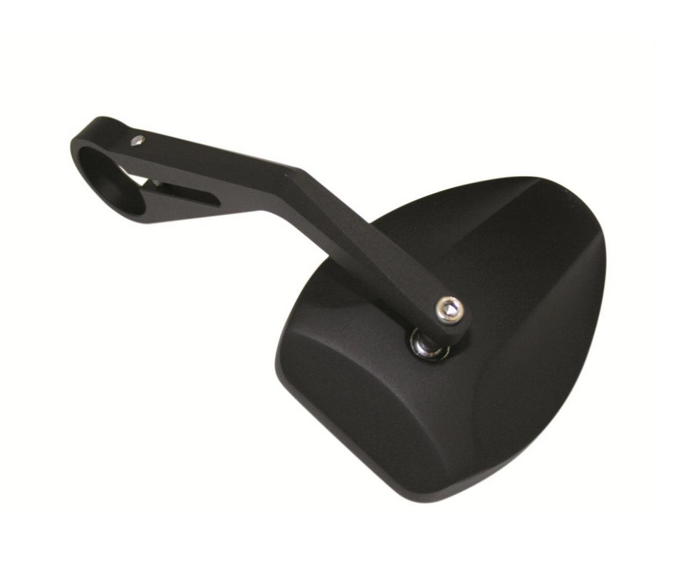 Handlebar end mirror FERRARA 2 for Vespa left or right, black
