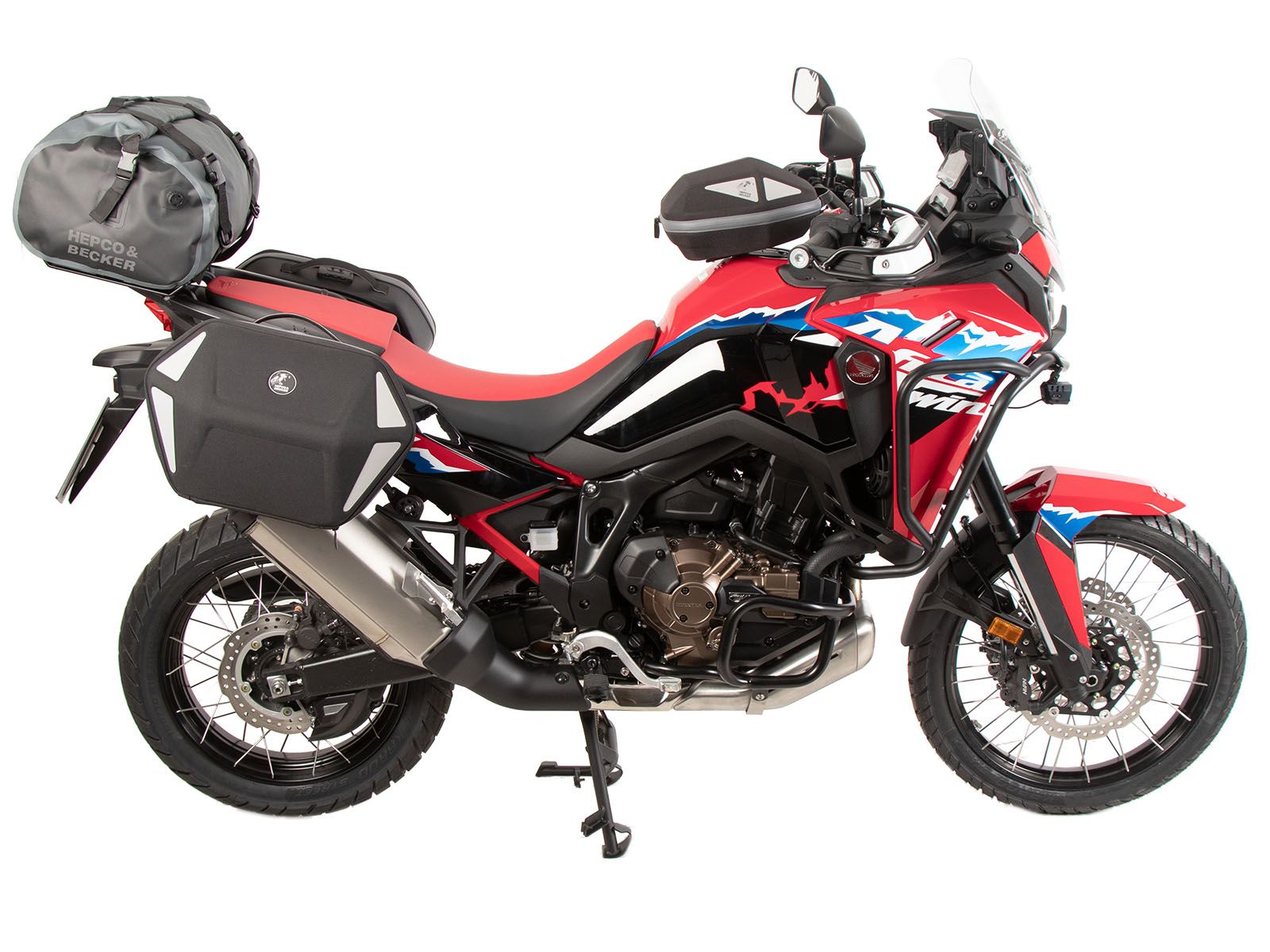 C-Bow side carrier black for Honda CRF 1100 Africa Twin Adventure Sports (24-) Hepco & Becker