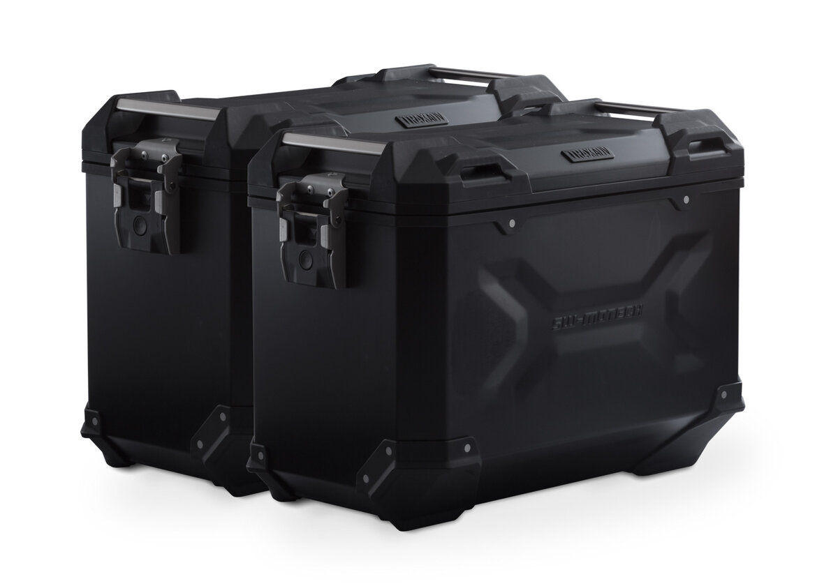 SW-Motech TRAX ADV aluminum case system 2x45L black for Honda XL 750 Transalp (23-) SW Motech