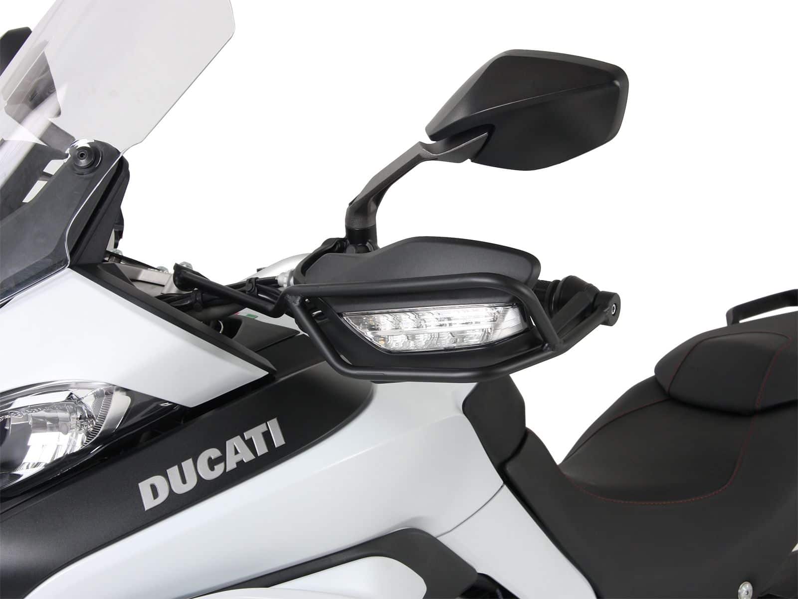 Handle guard set black for Ducati Multistrada 950 /S (17-21) Hepco & Becker