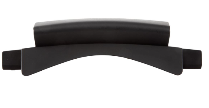 Connection piece mono slot leg shield black matt for Vespa Primavera/​Sprint 50-150ccm