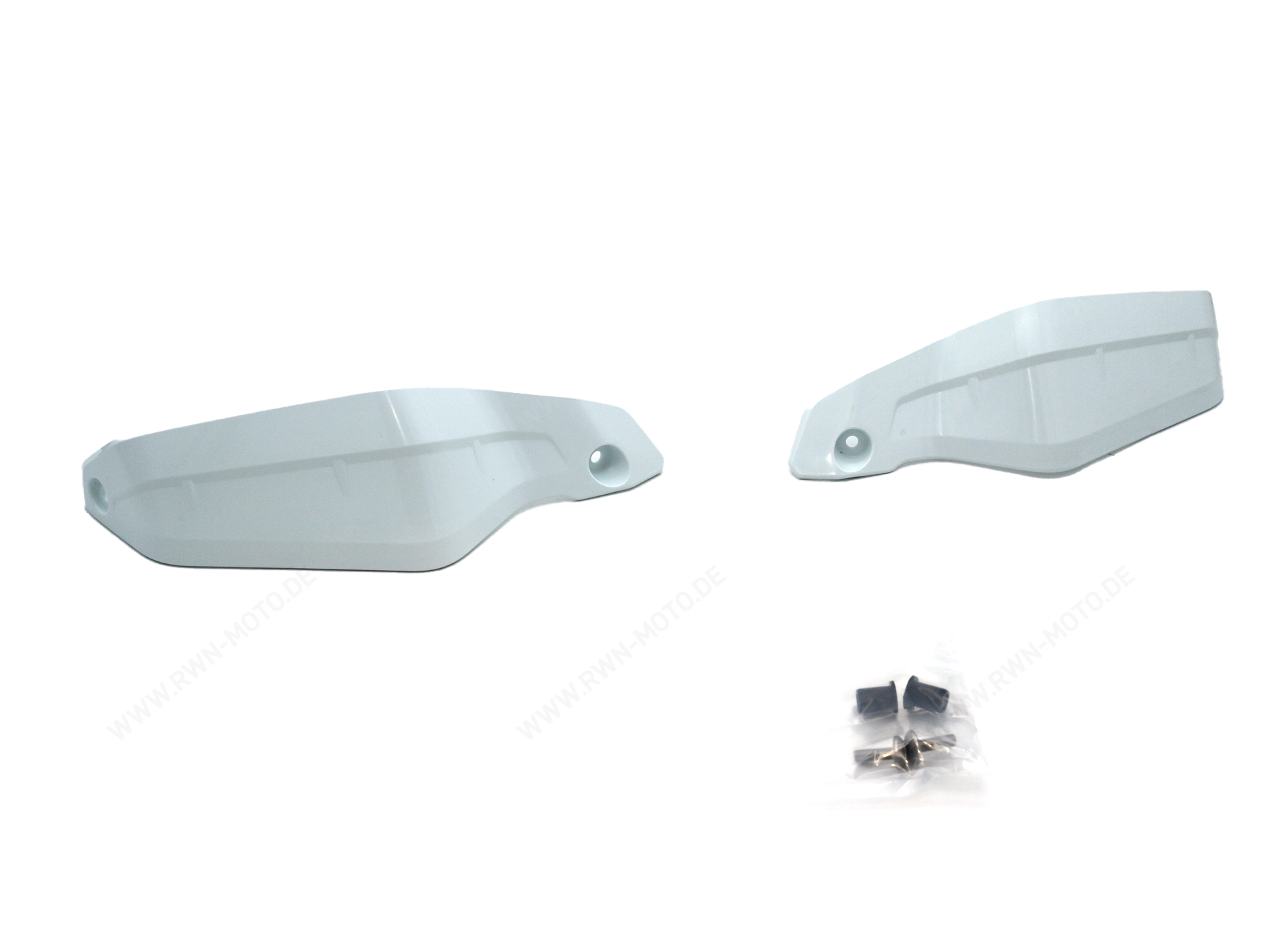 Attachment hand protectors white for Honda XL 750 Transalp (23-) / Honda CRF1100L Africa Twin (20-)