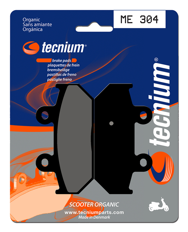 Tecnium Scooter Organic Brake Pads - ME304
