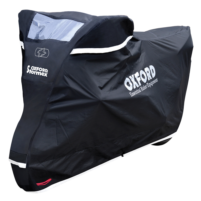 Oxford Outdoor Cover Stormex Black - Motorcycle / Scooter - L