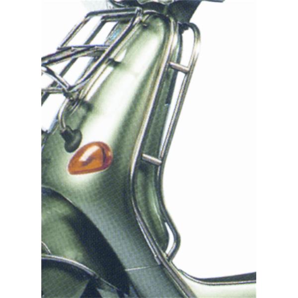 Crash bar front leg shield for Vespa ET2/ET4 50-150cc Cuppini