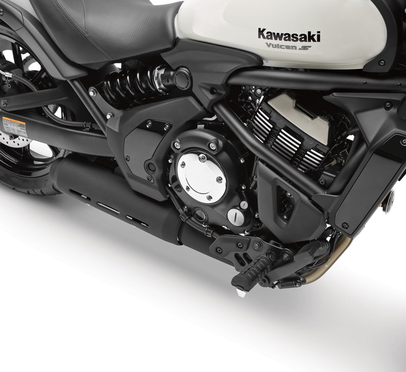 Clutch cover plate chrome plated for Vulcan S (Bj.15-19) Original Kawasaki