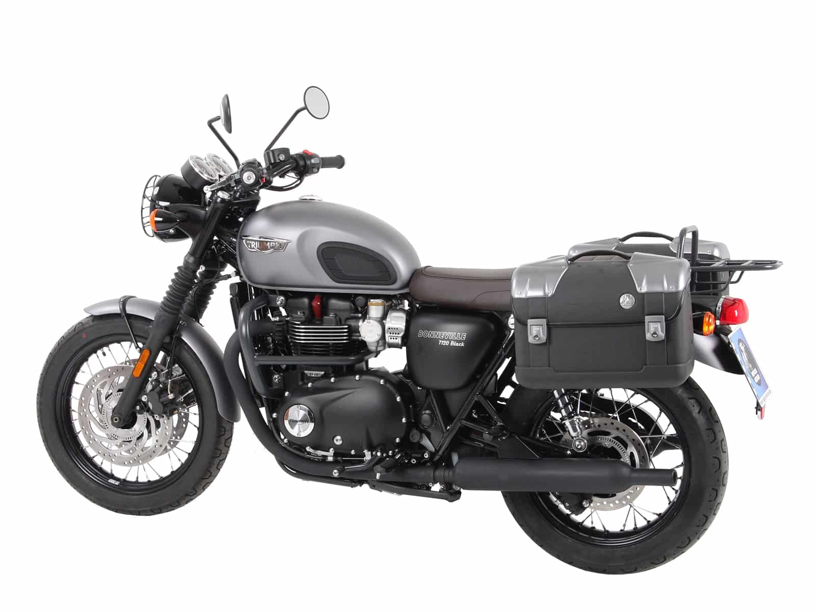 C-Bow bag holder for Triumph Bonneville T100 (17-) Hepco & Becker
