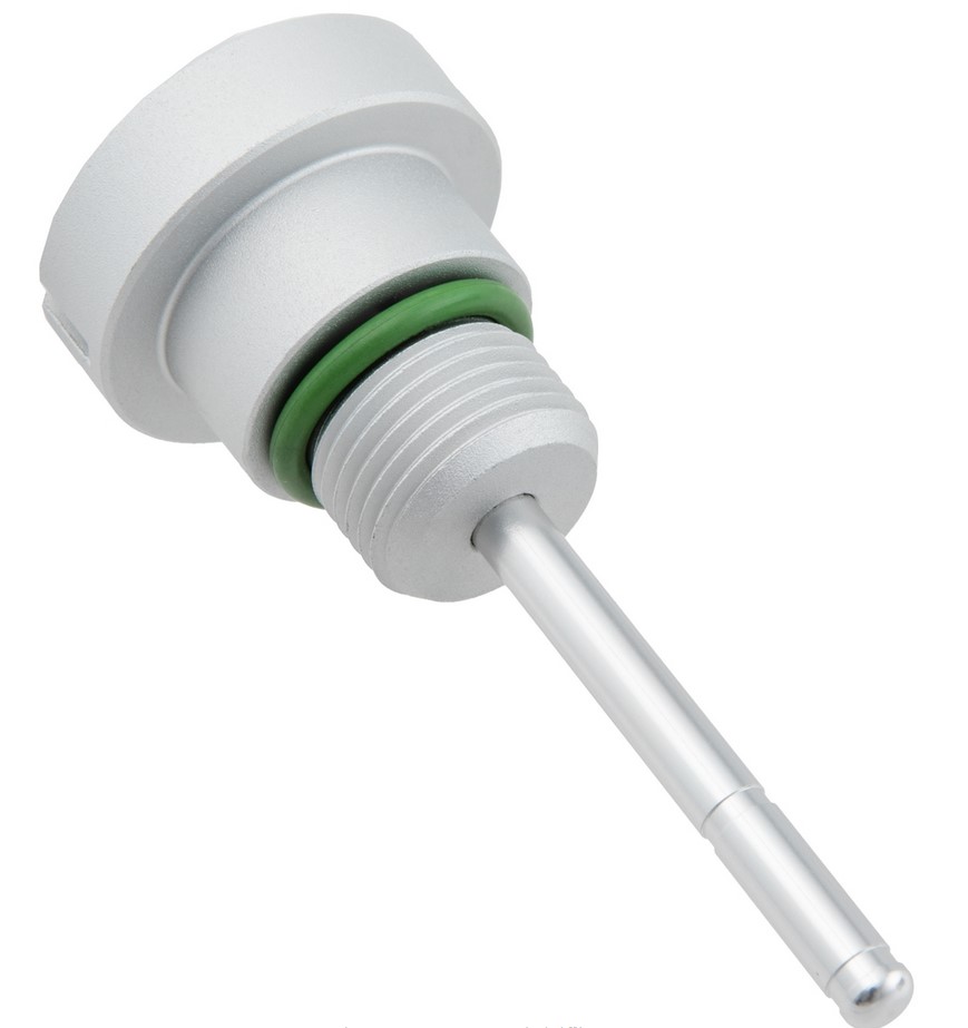 Oil filler plug engine oil for Vespa, silver matt