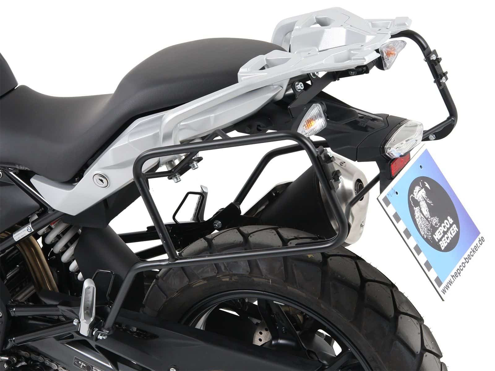 Side case carrier fixed black for BMW G 310 GS (17-19) Hepco & Becker