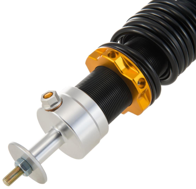 Rear shock absorber for Vespa Primavera/Sprint 125-150cc ('14-), black/silver/orange