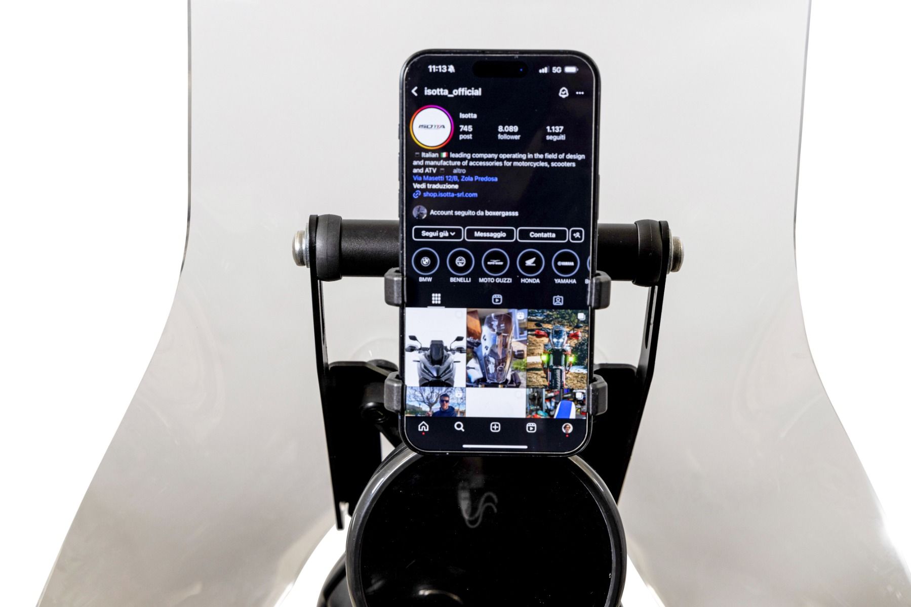 Navigation bracket for Royal Enfield Himalayan 450