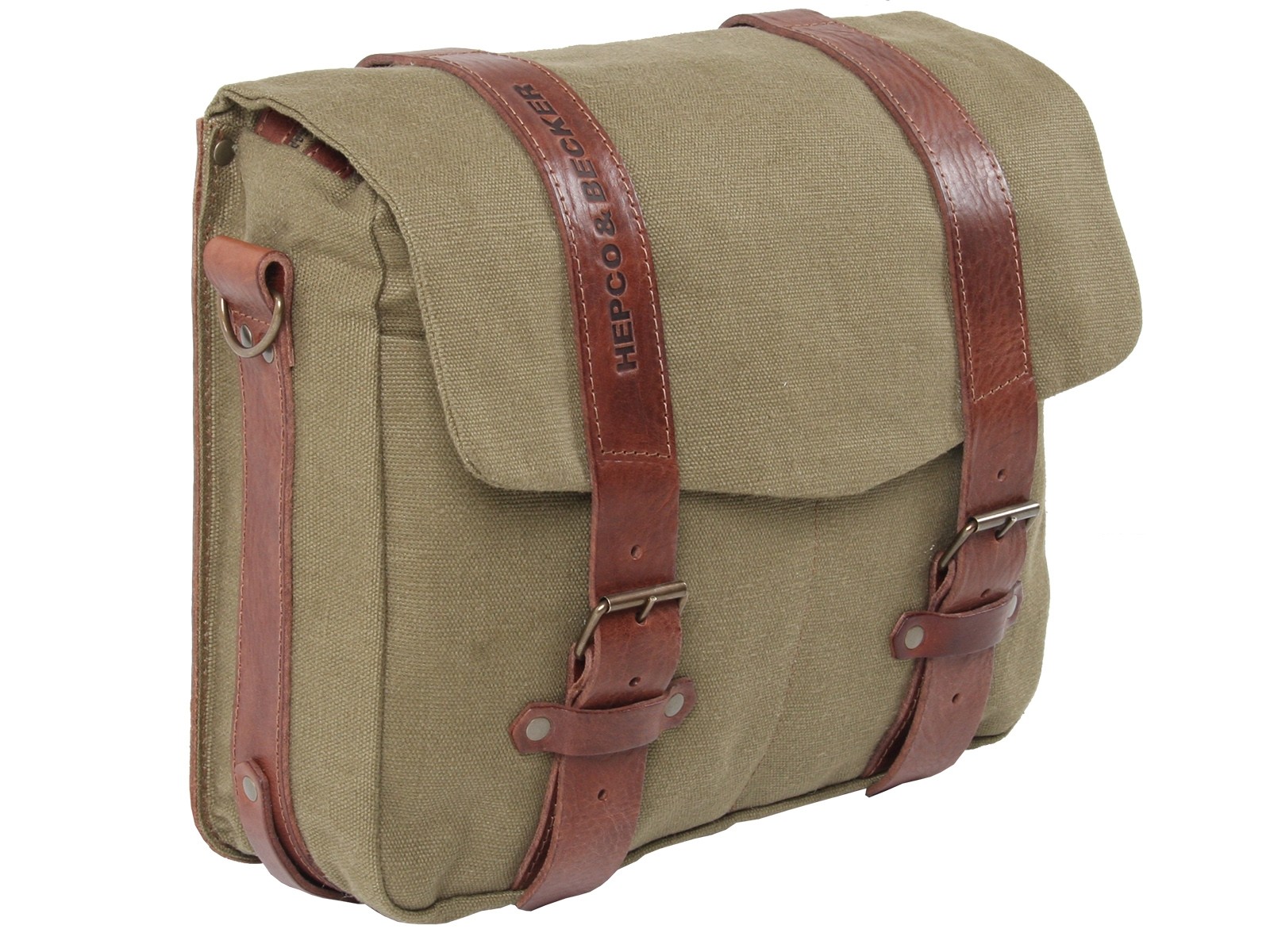LEGACY courier bag L green for C-Bow carrier Hepco & Becker