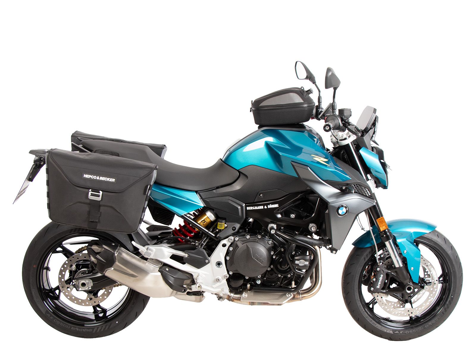C-Bow side carrier black for BMW F 900 R (25-) Hepco & Becker