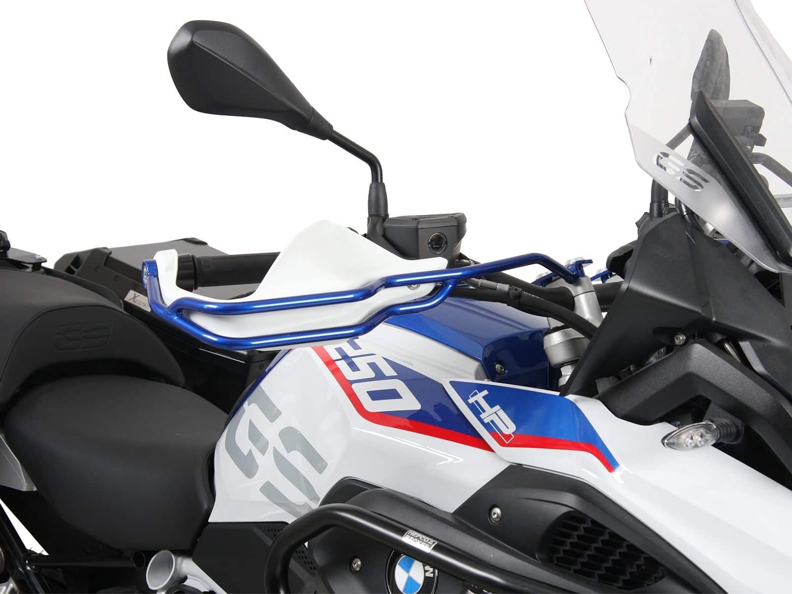 Handle guard metallic blue for BMW R 1200 GS Adventure (14-18) Hepco & Becker