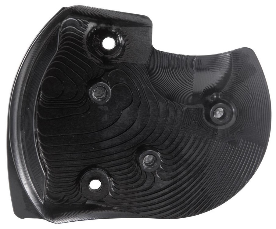 Air intake vario cover for Vespa GTS/GTS Super/GTV/GT, black