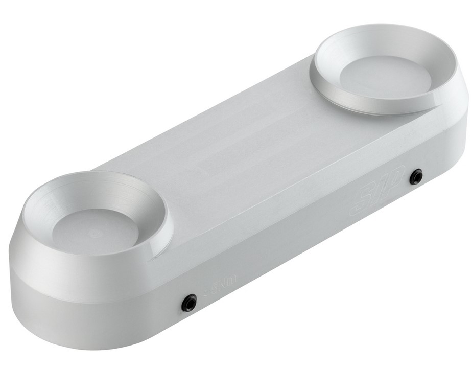Swingarm cover for Vespa, silver matt